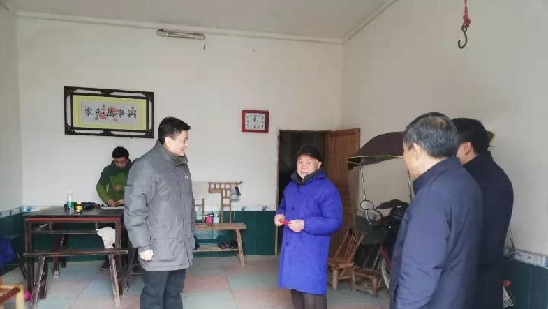 诚志股份（南昌地区）党委开展进村入户送温暖活动
